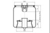 VOLVO 020573108 Boot, air suspension